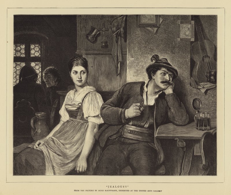 Féltékenység alkotó: Hugo Kauffmann