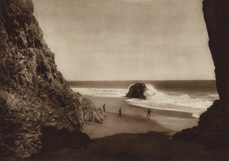 Mexikó: Costa de Salina Cruz (fekete-fehér fénykép) alkotó: Hugo Brehme