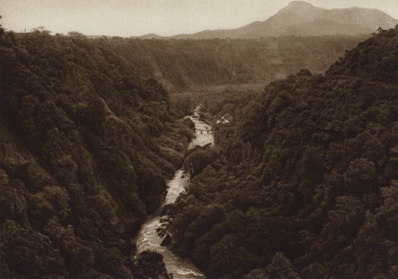 Mexikó: Orizaba, Kanada (fekete-fehér fotó) alkotó: Hugo Brehme