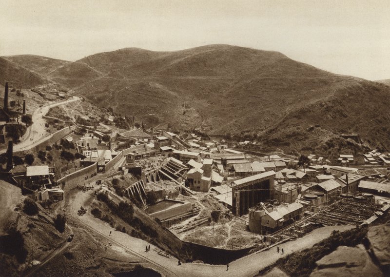 Mexikó: Pachucha, Mina Loreto (fekete-fehér fotó) alkotó: Hugo Brehme
