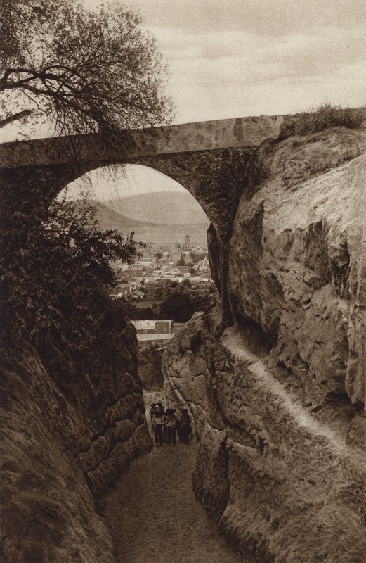 Mexikó: San Andres Chalchicomula, Puebla állam (fekete-fehér fotó) alkotó: Hugo Brehme