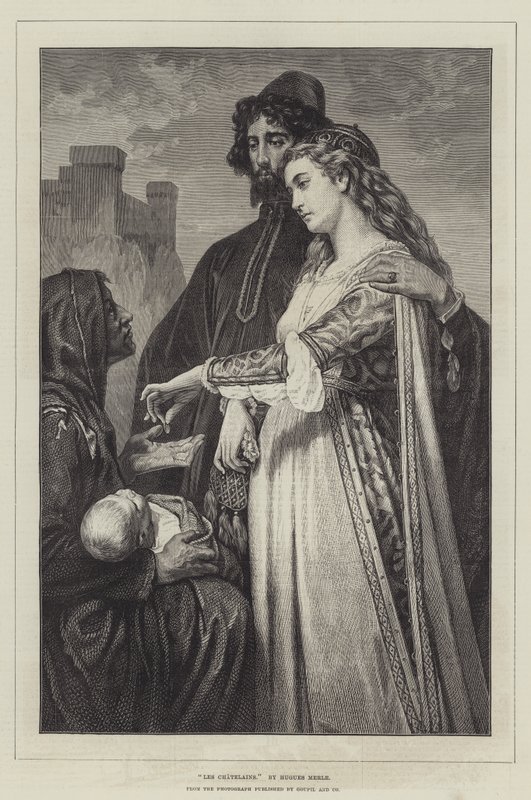 A Chatelains alkotó: Hugues Merle
