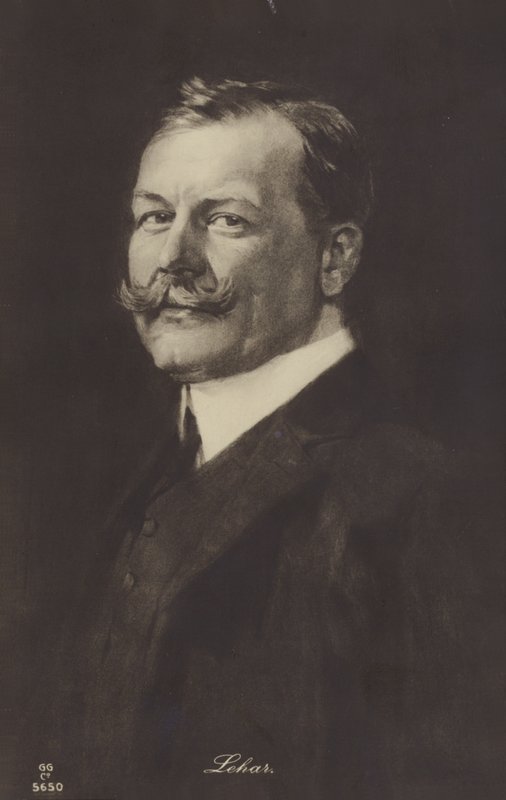 Franz Lehar portréja alkotó: Hungarian School