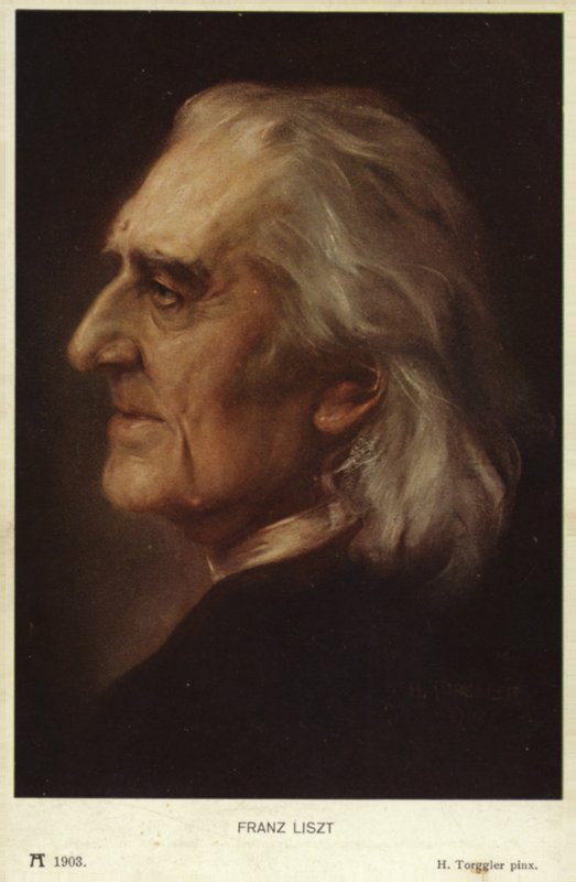 Portrait of Franz Liszt alkotó: Hungarian School