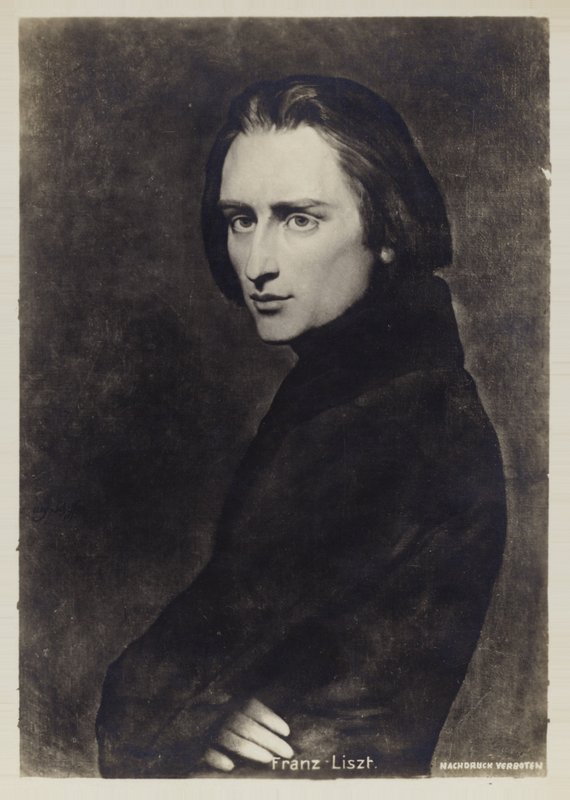 Portrait of Franz Liszt alkotó: Hungarian School