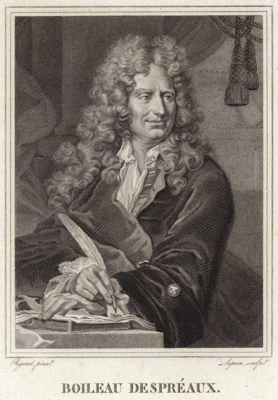Nicolas Boileau-Despreaux portréja alkotó: Hyacinthe Francois Rigaud