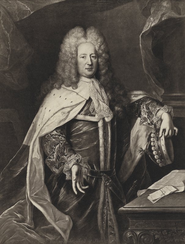 Henry St John, Bolingbroke vikomt alkotó: Hyacinthe Rigaud