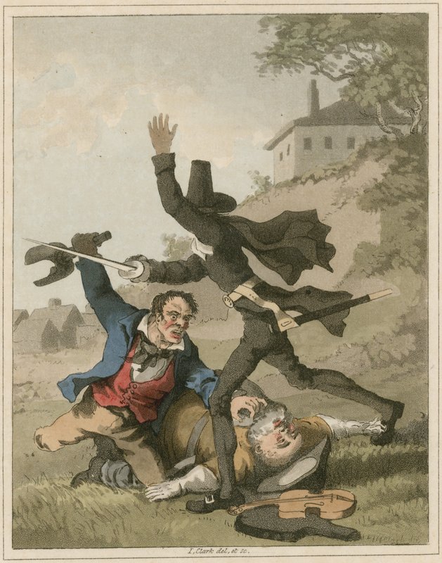 Illusztráció Samuel Butler Hudibras című művéből alkotó: I Clark
