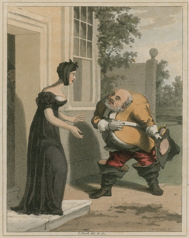 Illusztráció Samuel Butler Hudibras című művéből alkotó: I Clark