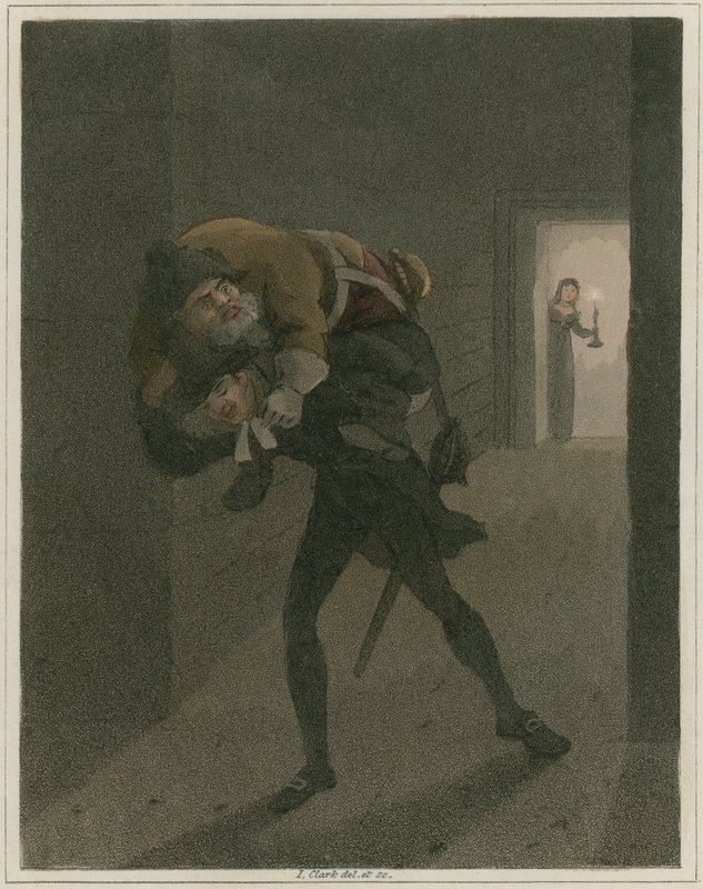 Samuel Butler illusztrációja a Hudibrasból alkotó: I Clark