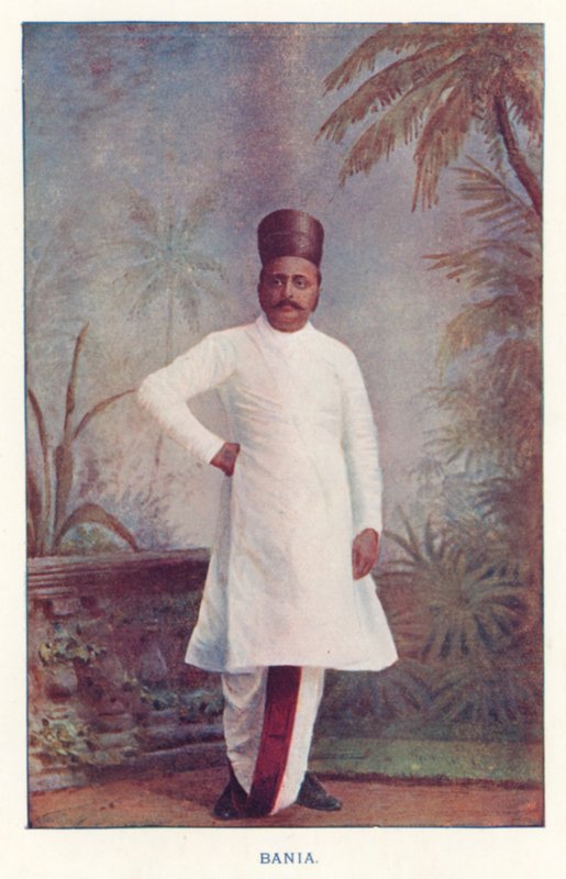 Indiai bennszülöttek: Bania (színes fotó) alkotó: Indian photographer