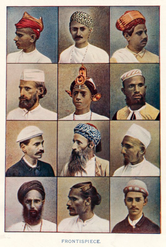 Indiai bennszülöttek: Frontispiece (színes fotó) alkotó: Indian photographer