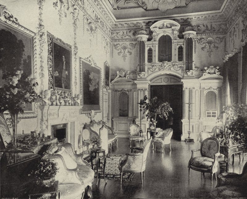 Szalon, Carton House, Co. Kildare (f/w fotó) alkotó: Irish Photographer
