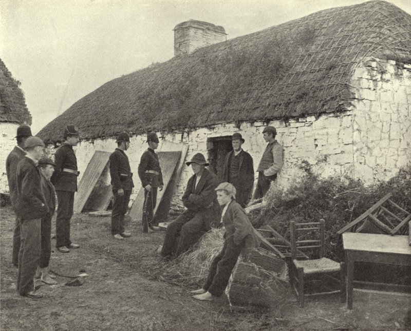 Kilakoltatási helyszín, Clare megye (f/w fotó) alkotó: Irish Photographer