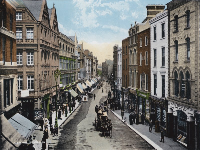 Grafton Street, Dublin alkotó: Irish Photographer