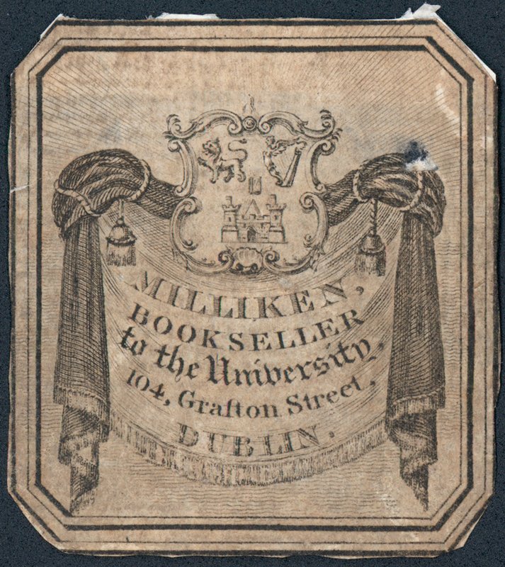 Kereskedelmi kártya, Milliken alkotó: Irish School
