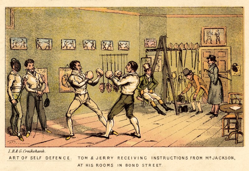 Az önvédelem művészete alkotó: Isaac, Robert and George Cruikshank
