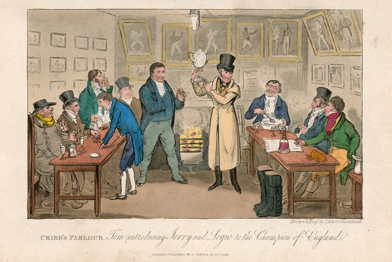 Cribb szalonja alkotó: Isaac, Robert and George Cruikshank