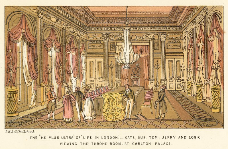 A londoni élet Ne Plus Ultra-ja alkotó: Isaac, Robert and George Cruikshank