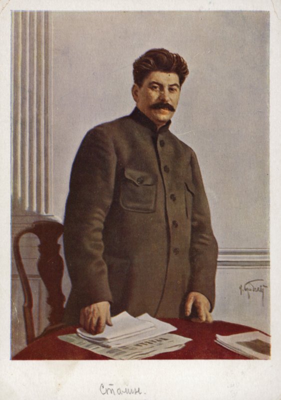 Joszif Sztálin, a szovjet bolsevik vezető alkotó: Isaak Israilevich Brodsky