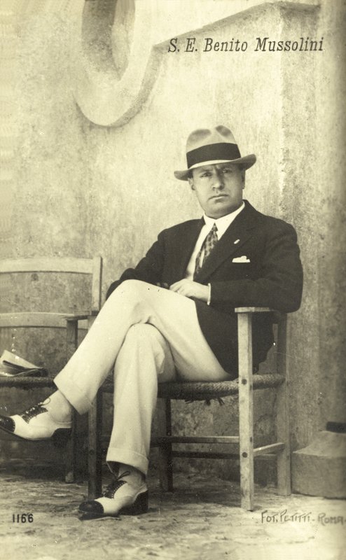Benito Mussolini alkotó: Italian Photographer