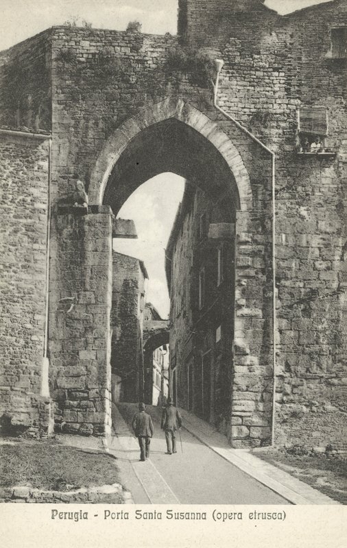 Perugia, Porta Santa Susanna alkotó: Italian Photographer