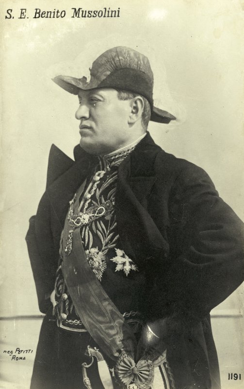 Benito Mussolini alkotó: Italian Photographer