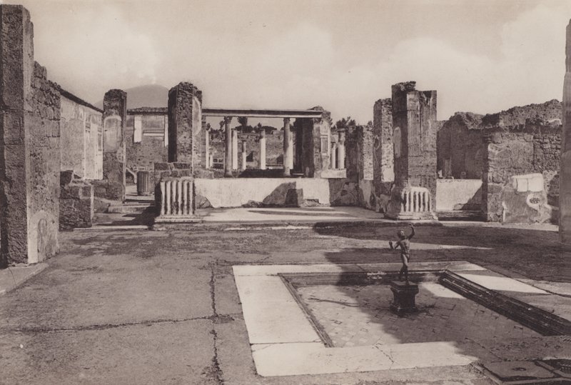 Casa Del Fauno Danzante, A Táncoló Faun Háza (f/w fotó) alkotó: Italian Photographer
