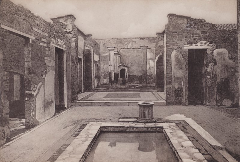 Casa Del Poeta Tragico, A tragikus költő háza (f/w fotó) alkotó: Italian Photographer