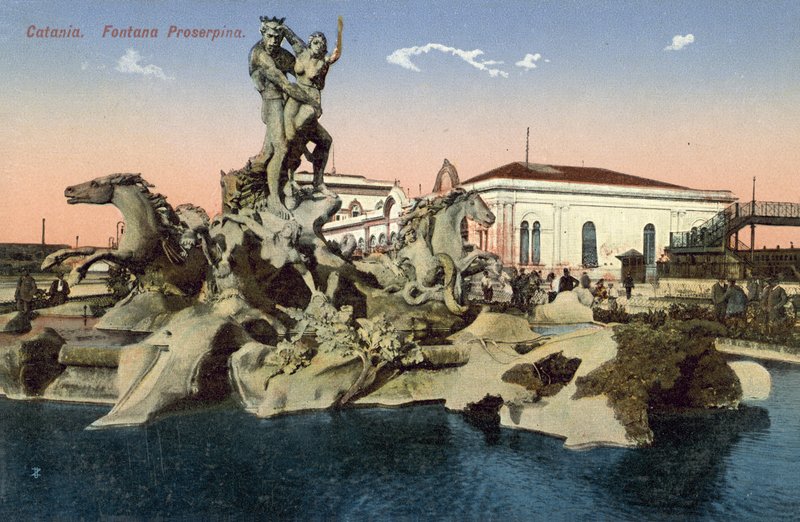 Catania, Olaszország, Proserpina-kút alkotó: Italian Photographer