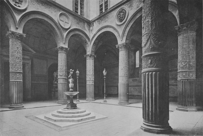 Firenze, Palazzo Vecchio, The Cortil (f/w fotó) alkotó: Italian Photographer