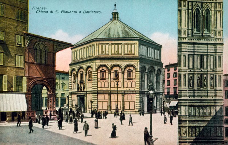 Firenze, a San Giovanni templom vagy a keresztelőkápolna alkotó: Italian Photographer