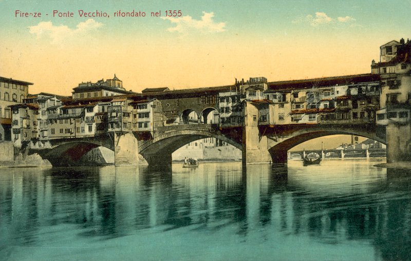 Firenze, Ponte Vecchio alkotó: Italian Photographer