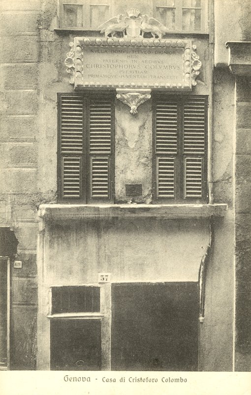 Genova, Olaszország, Kolumbusz Kristóf háza alkotó: Italian Photographer