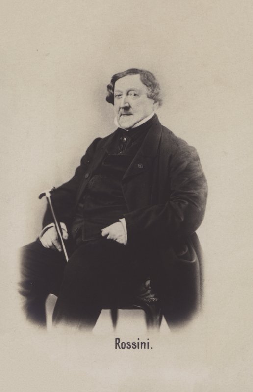 Gioachino Rossini olasz zeneszerző alkotó: Italian Photographer