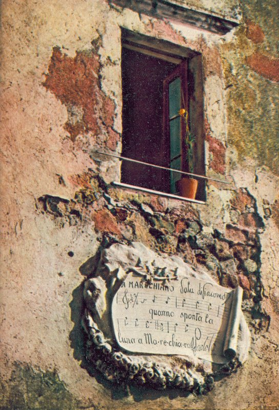Nápoly / Nápoly: Marechiaro (színes fénykép) alkotó: Italian Photographer