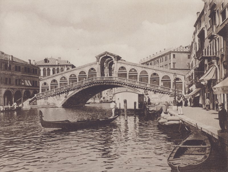 Rialto híd (f/w fotó) alkotó: Italian Photographer