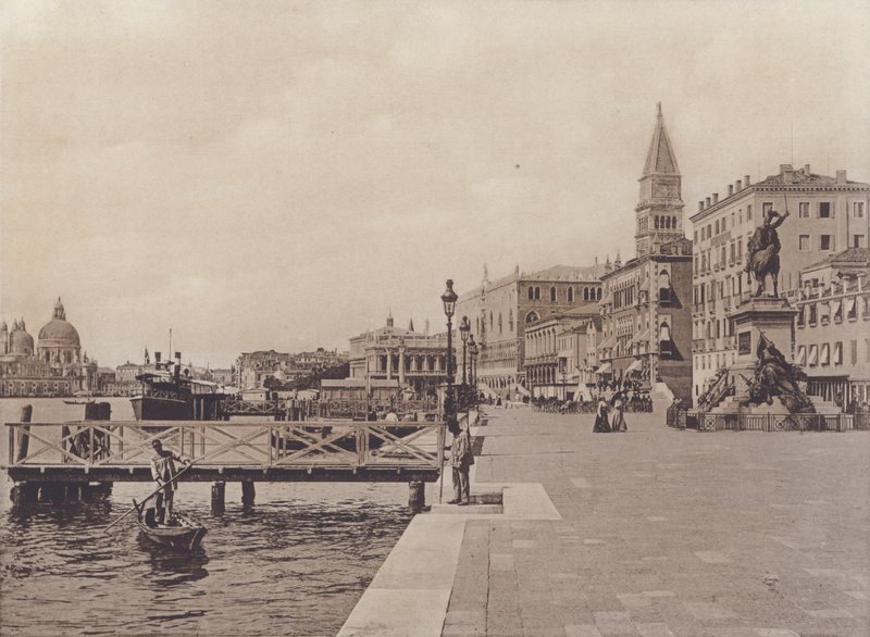 Riva Degli Schiavoni (f/w fotó) alkotó: Italian Photographer