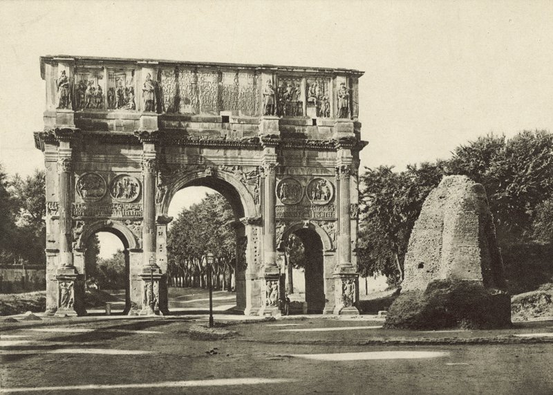 Forum Romanum, Konstantin diadalíve alkotó: Italian Photographer