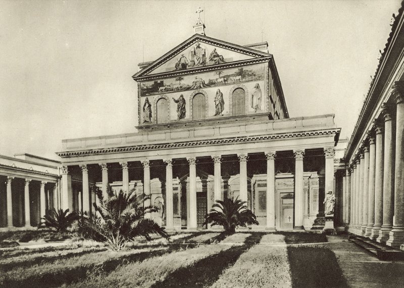 Szent Pál-bazilika, homlokzat alkotó: Italian Photographer
