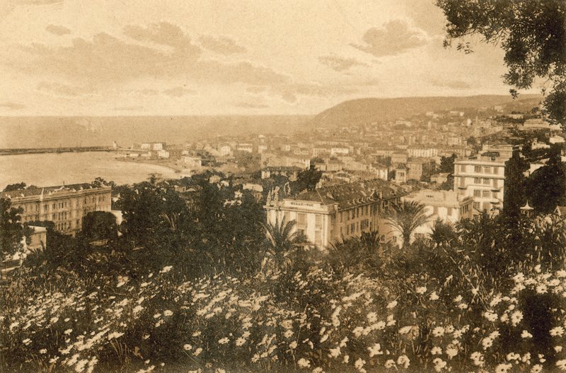 San Remo, panoráma keletről (f/w fotó) alkotó: Italian Photographer