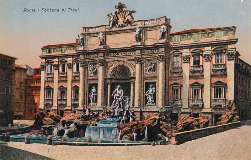 Trevi-kút, Róma alkotó: Italian Photographer