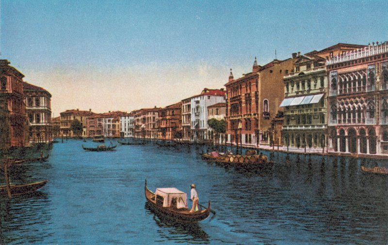 Velence/Velence: Grand Canal At Ca