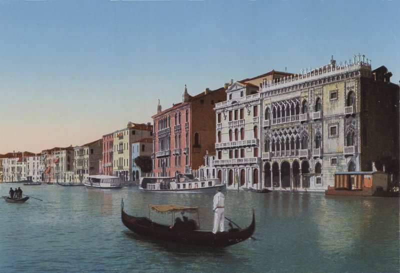 Velence, Canal Grande, Palazzo Ca d "Oro alkotó: Italian Photographer