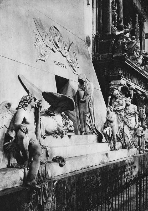 Velence, Monumento a Canova (f/w fotó) alkotó: Italian Photographer