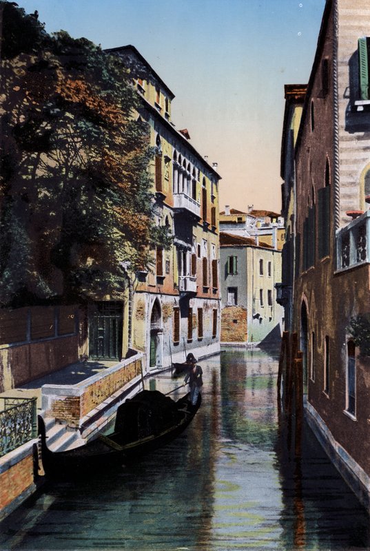 Venezia, Palazzo Van Axel (színes fotó) alkotó: Italian Photographer