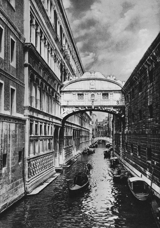 Velence, Sóhajok hídja (f/w fotó) alkotó: Italian Photographer