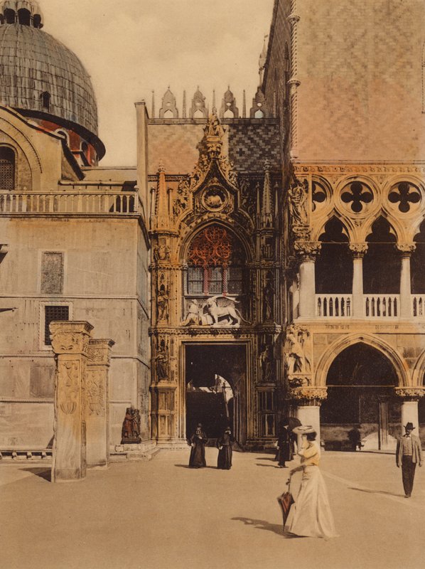 Velence / Velence: Porta della Carta (színes fénykép) alkotó: Italian Photographer