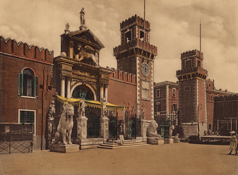 Venezia / Velence: Regio Arsenale Marittimo (színes fénykép) alkotó: Italian Photographer
