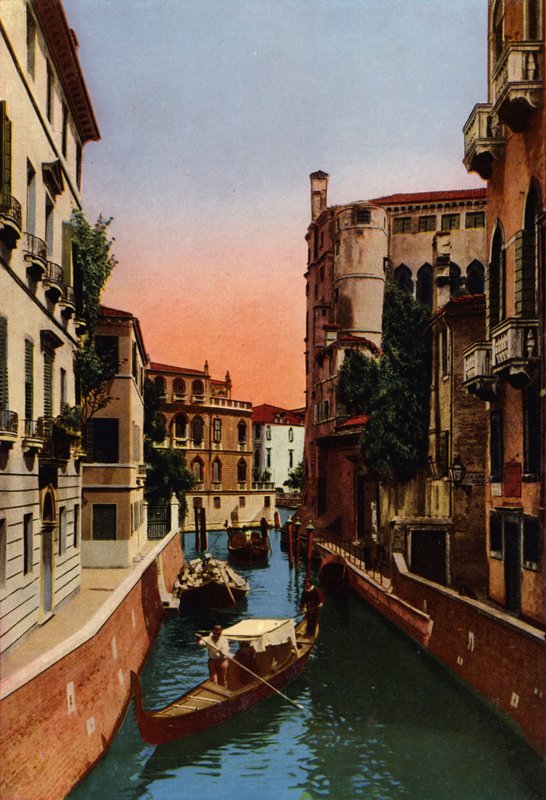 Velence / Velence: Rio delle Meravegie (színes fénykép) alkotó: Italian Photographer